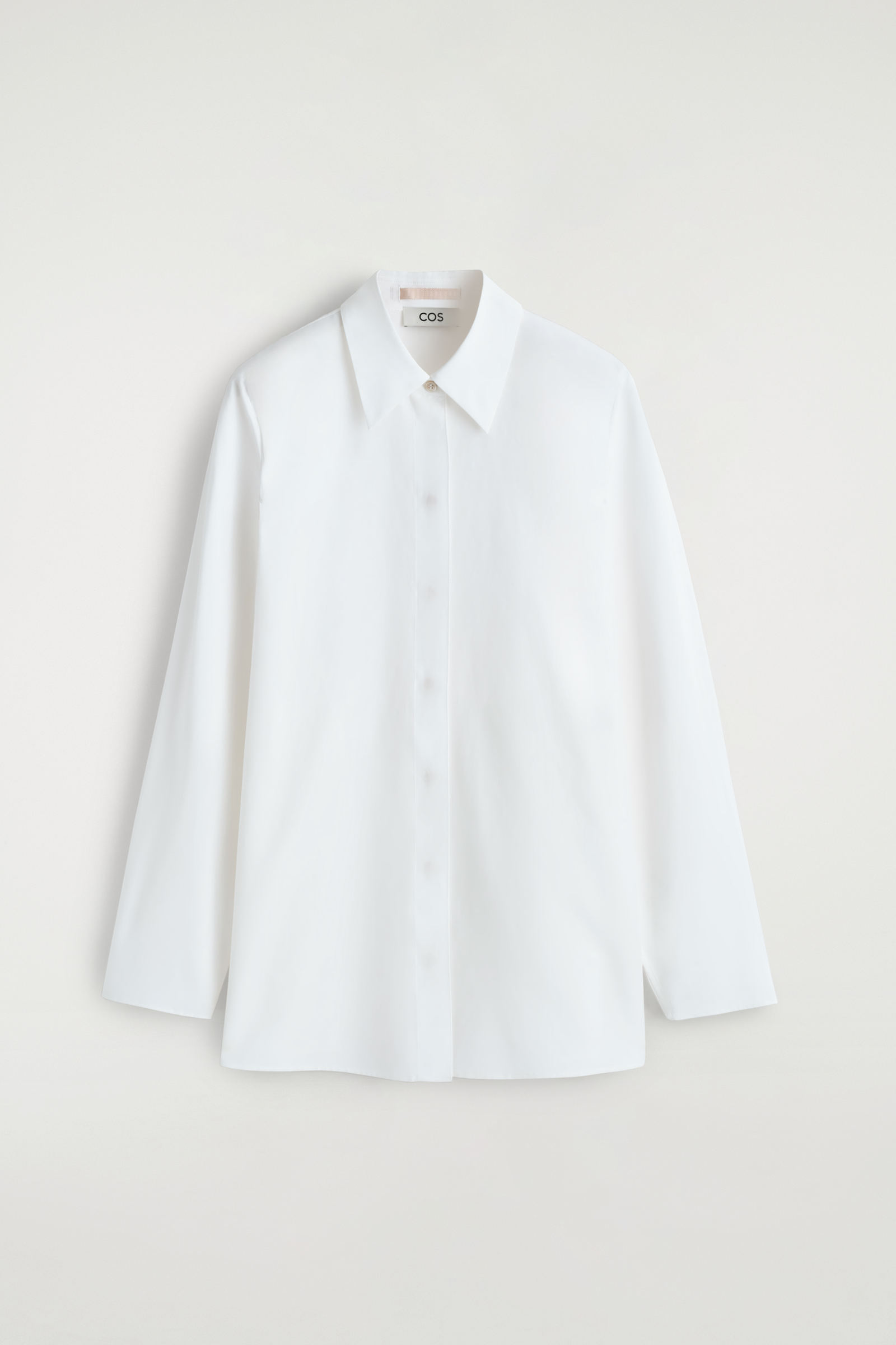 ラウンドコットン シルクシャツ